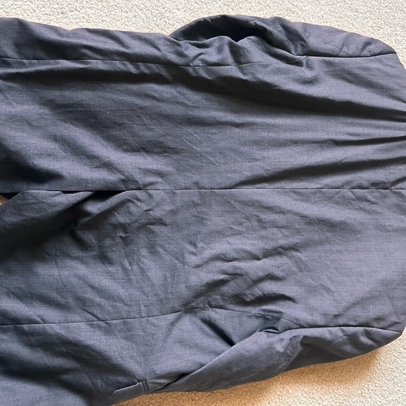 Ralph Lauren Men’s 42 Short Gray 100% Wool Two-Button Blazer Suit Jacket Classic - Picture 4 of 5